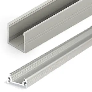 LED / LED Strips / Alu profiler til LED bånd / Aluprofiler til påbygning