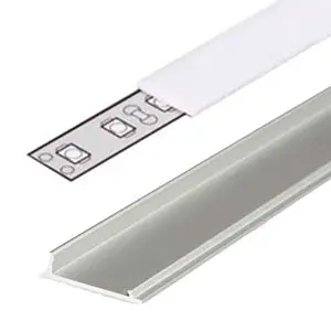 LED / LED Strips / Alu profiler til LED bånd / Afskærmning til aluprofil