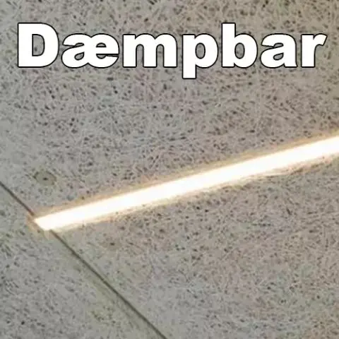 LED / LED til Troldtekt / LED lysskinne til Troldtekt og akustikloft