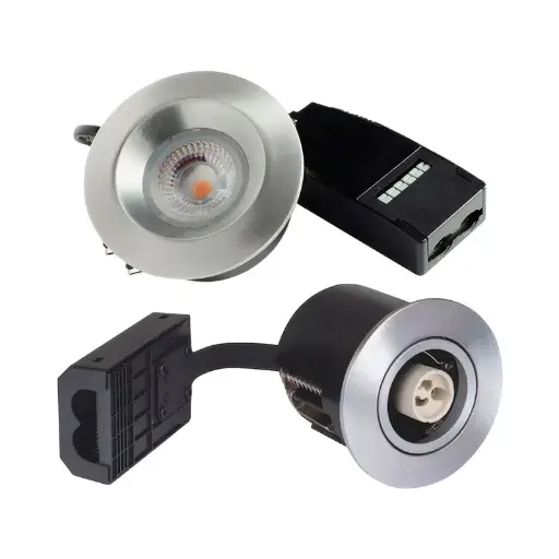 Belysning / Spots / Spots i Børstet, Rund