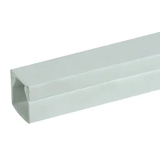 Kabler, Rør & Kanaler / Kanal / Ledningskanal - Rehau / Perlegrå kanal