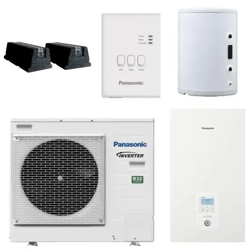 Hus og have / Varmepumper / Luft til vand - Opvarmning uden brugsvand