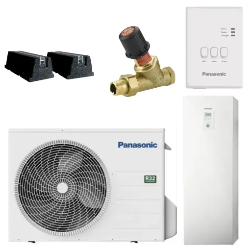 Hus og have / Varmepumper / Luft til vand - Uden buffertank / inkl varmtvandsbeholder & tilbehør uden buffertank