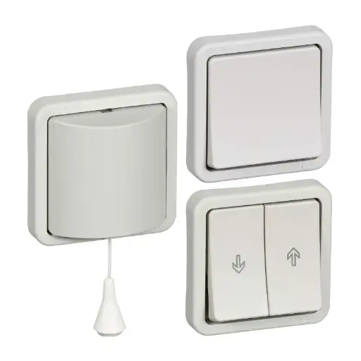 Lauritz Knudsen / LK. Opus / LK. Opus 74 Udvendig / LK. Opus 74 Afbrydere UD