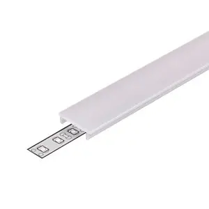 LED / LED Strips / Alu profiler til LED bånd / Afskærmning til aluprofil / F afskærmning