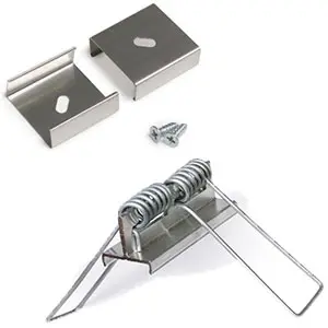 LED / LED Strips / Alu profiler til LED bånd / Montagebeslag til alupro / Montagebeslag U7