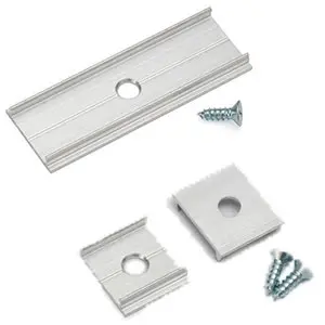 LED / LED Strips / Alu profiler til LED bånd / Montagebeslag til alupro / Montagebeslag X