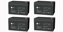 [7894100986] Blybatteri 12V-12AH  151X98X95 VDS 4-pak