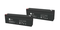 [7894104212] Bly Akku K2 12V-2,3 Ah T1 - 2 pak