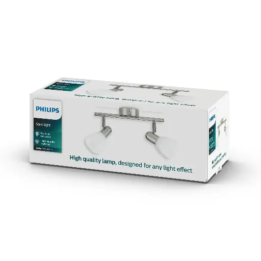 [SIG915005219401] Burlap bar/tube nickel 2x40W 230V