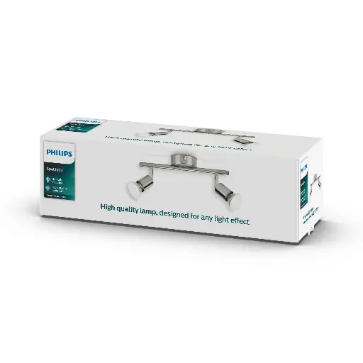 [SIG915005221701] Limbali bar/tube nickel 2x50W 230V