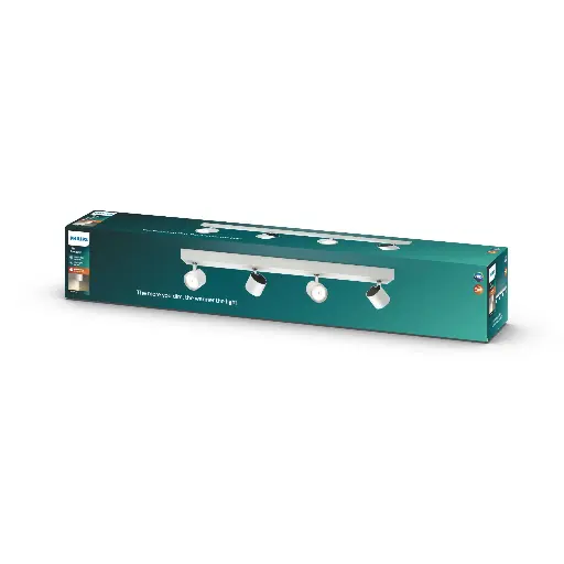 [SIG915005307401] STAR bar/tube white 4x4.5W SELV WGD