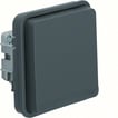 [7917043247] stikkontakt indsats schuko m/pillles grå W1