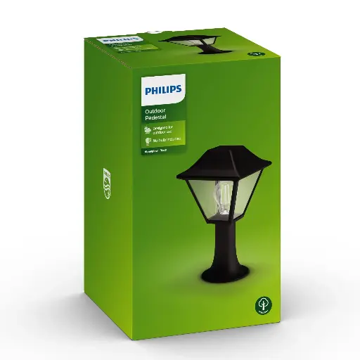 [SIG915005382201] Alpenglow pedestal black 1x60W 230V