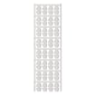 [7921061477] Ledningsmærke SFX10/23 hvid uden print V2 P160