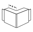 [7936006029] Udvendigt hjørne LF 40040 Perlehvid