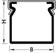 [7936029611] Ledningskanal opslidset