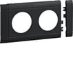 [7936076952] Afdækn.80mm f.2 stikk u.skrift. RAL9011