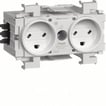 [7936093715] Stikkontakt Ecoline 2xEDB frontm.9016