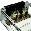 [8212048072] Kabelaflastning 440 med skinne. Max 3xø75. Montage til kasse side 440