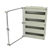 [8212052987] MC EKUM 560x380x180 mm T-3FSH komplet DIN-skinne kasse med indsats for 4x19 moduler