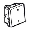 [8717102646] Arteor Afbryder 2pol 10A 2 moduler magnesium