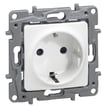 [8717266207] Niloe stikkontakt 230V SCHUKO 2 POL + N HVID