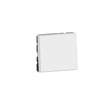 [8717400500] Mosaic afbryder 1 polet 10A 2M hvid