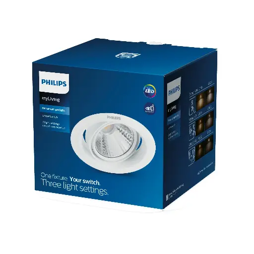 [SIG915005808801] 59556POMERON DIM 070 7W 40K EU recessed