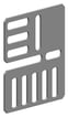 [8737023802] Montagebeslag universal JOKER GLO-4/P31 H60/100 mm galvaniseret