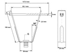 [8737759105] Trapetzbeslag RTB10-E