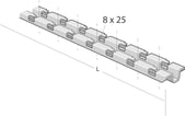 [8737942213] Profilskinne procsn  150-RS