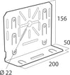 [8737945003] Monteringsplade ebd-g