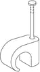 [9139122423] Clips rund TC 22-26/45 mm grå