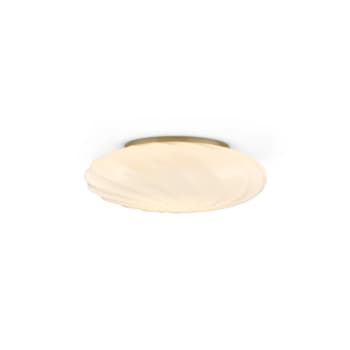 [6243101391] Twist væg/loft Ø35 antik opal glas