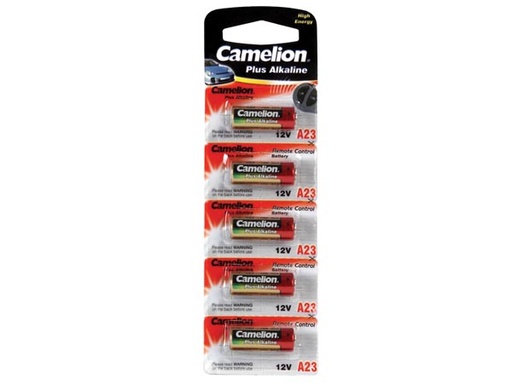 [H10305] Camelion - Alkaline LR23/GP23/V23 bat. 12V / 33mAh (5 stk.)