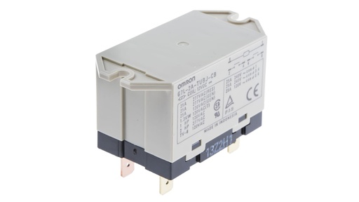 [H64108] Heavy duty relæ - 12VDC 25A, 2 x slutte (6x6,3mm spade)