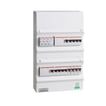 [7800440013] Boligtavle ABB 2 x RCD 2 x kraft 4 x lys + transient