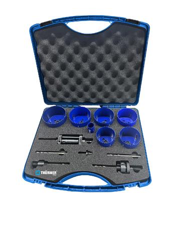 [5497515806] HULSAVSÆT 22-78 MM HSS-BI 13 DELE EL-SÆT