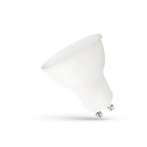 [6286-13164] Spectrum 7,5W LED pære - GU10, 230V, matteret hvid plast