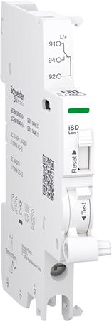 [3322096317] Acti9 Alarm kontakt iOF 1OC 2mA til 100mA for iC60 RCBO iC40 iCV40 skrueklemme bund 24...230V AC & 2