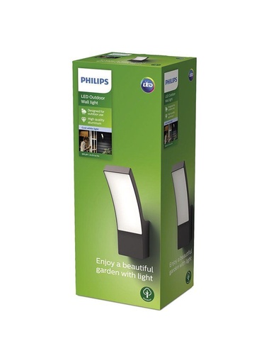 [SIG929003188401] Splay Wall Anthracite 12W 40K HV