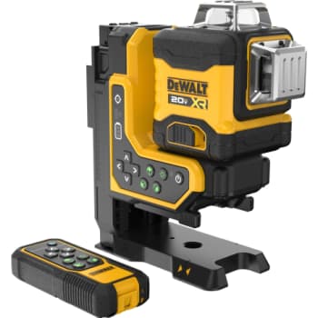 [881022310] DEWALT 18V XR 3x360° fjernbetjent laser DCLE34035B-XJ, grøn