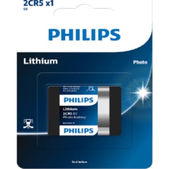 [881081396] PHILIPS Lithium batteri, 2CR5, 1 stk.