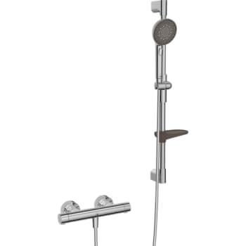 [722257804] Oras Aurelia bruserarmatur med brusersæt ø110mm 2h/3stråletp t/b