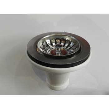 [686903111] 1.1/2"X115 Køkken bundventil med prop