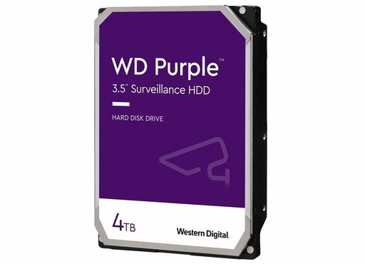 [H11092] Purple HDD - 4TB, 3,5" SATA, Surveillance