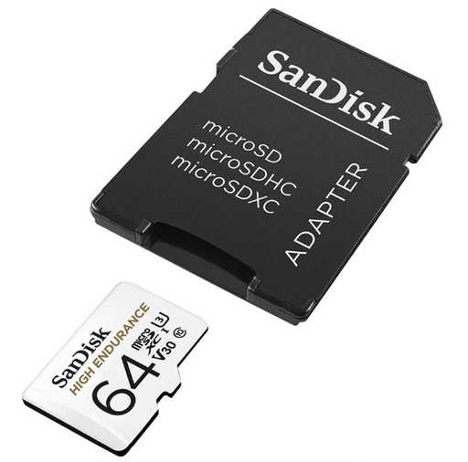 [H61236] High Endurance microSDXC kort - 64GB Video Class V30 (U3)