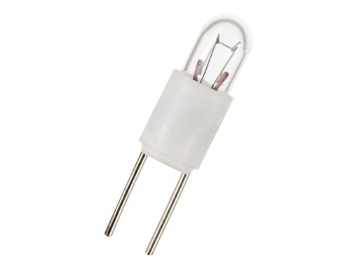 [H51785] T1 miniature stiftpære - 6V / 115mA / 0.69W, Bi-Pin (2.54mm)