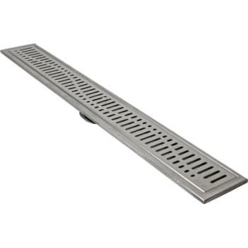 [155253008] ACO 795 mm rendeafløbsarmatur med Wave rist, vægmonteret